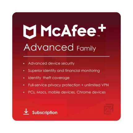 McAfee+ Advanced Family